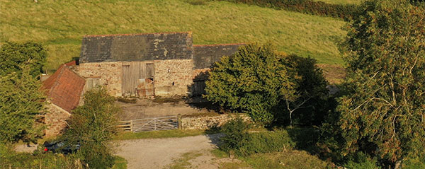 Barn conversion in the Wye Valley